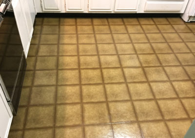 Original kitchen floor