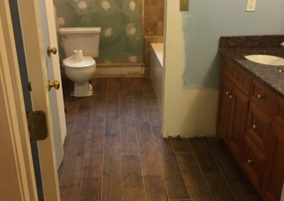 Salem condo bathroom in progress