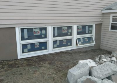 New windows outside view