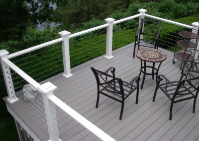 Deck from above