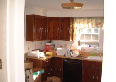 Kitchen  Before view 2