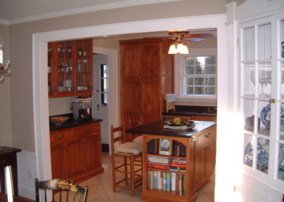 Completion from dining room left