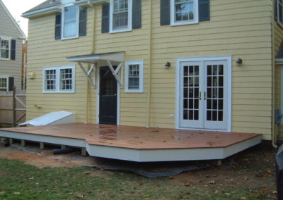 Finished the project off with a new deck too.