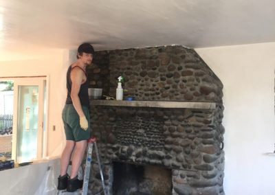 Restoring Fireplace